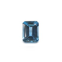 ロンドンブルートパーズ ルース 2.70ct ステップカット