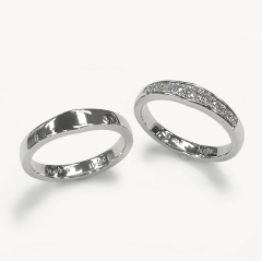 結婚35周年で新しく作り変えた指輪指輪