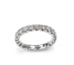 Ptダイヤモンド エタニティリング 1.00ct