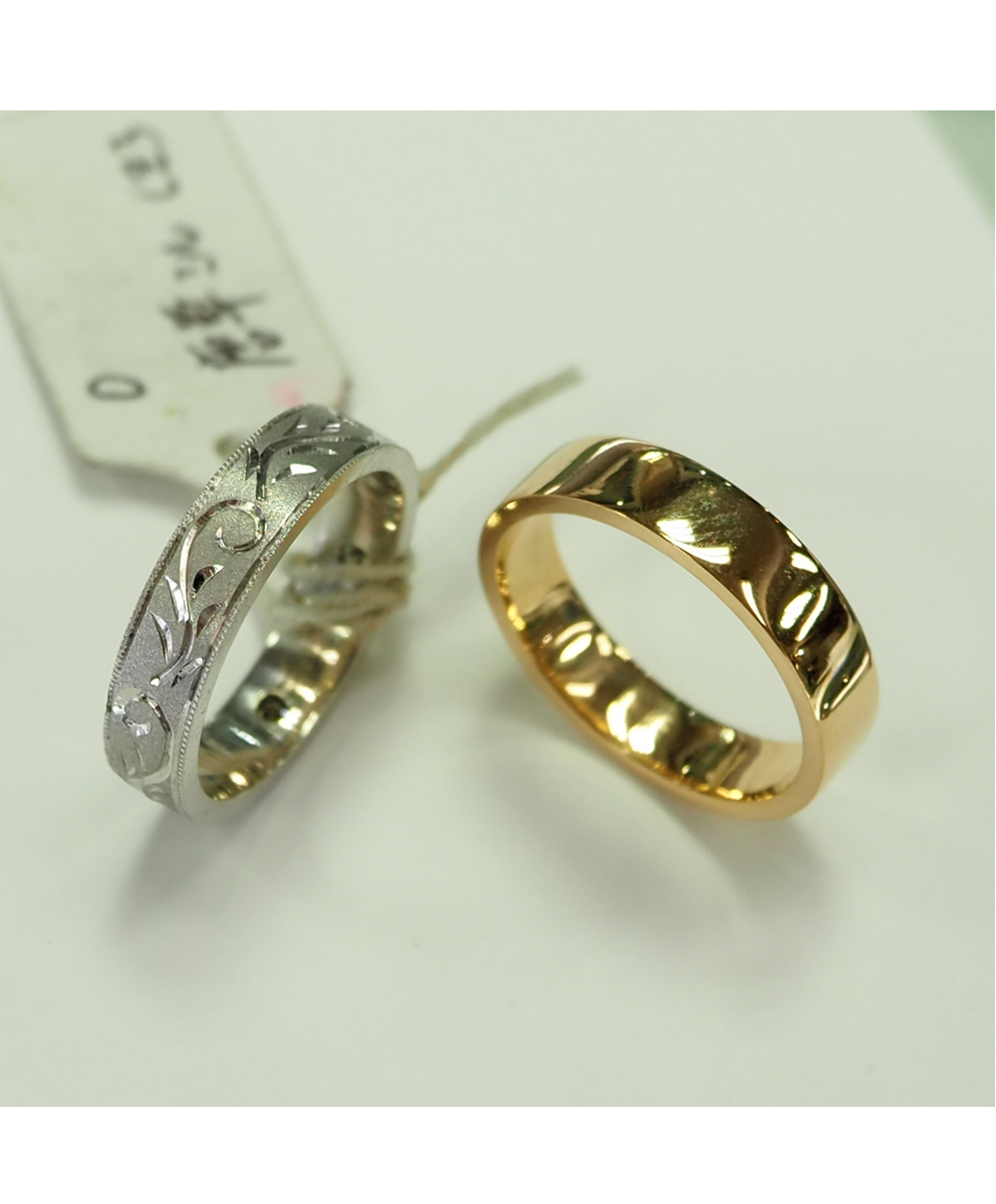 唐草模様のサンプルリング